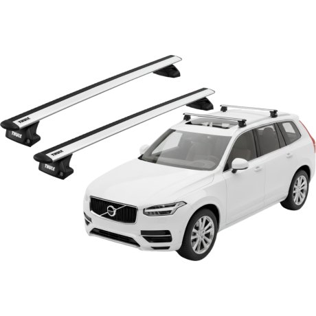 Barras THULE EVO WingBar para autos VOLVO XC90 desde 2015 -