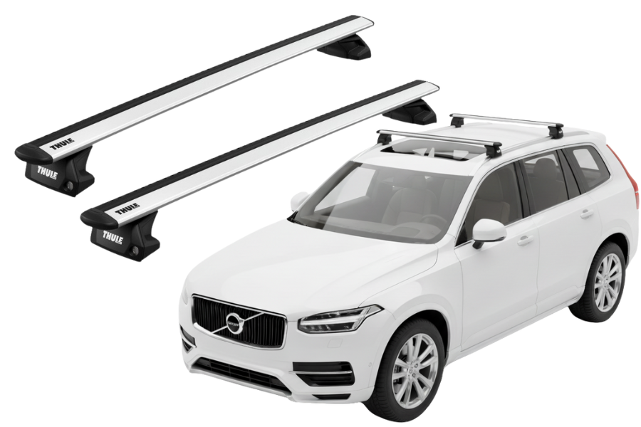 Barras THULE EVO WingBar para autos VOLVO XC90 desde 2015 -