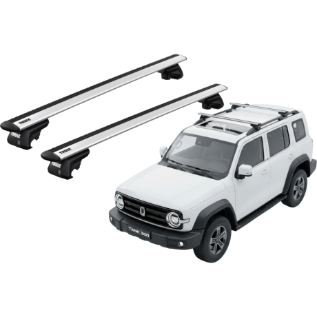 Barras THULE EVO WingBar para autos GREAT WALL Tank 300 desde 2023
