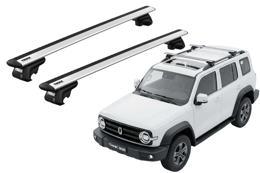 Barras THULE EVO WingBar para autos GREAT WALL Tank 300 desde 2023