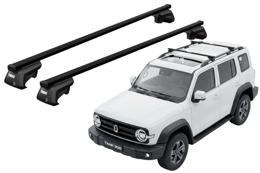 Barras THULE EVO SquareBar para autos GREAT WALL Tank 300 desde 2023