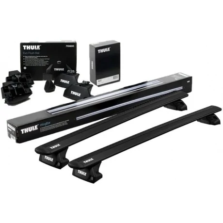 Barras THULE EVO WingBar para autos SKODA Elroq desde 2025 negro