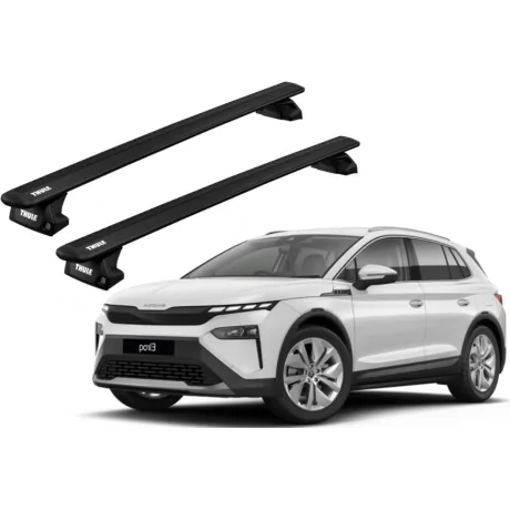 Barras THULE EVO WingBar para autos SKODA Elroq desde 2025 negro