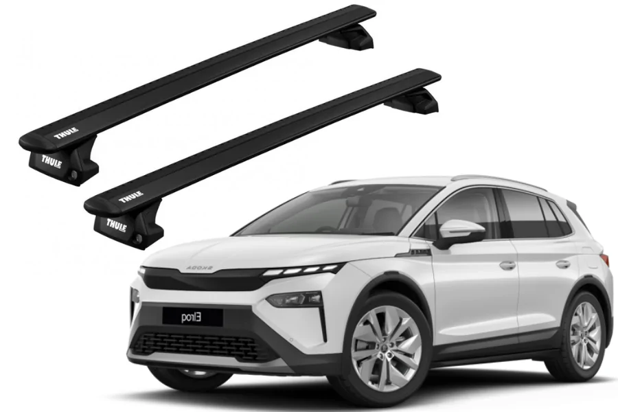 Barras THULE EVO WingBar para autos SKODA Elroq desde 2025 negro