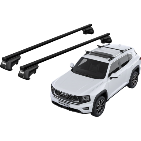 Barras THULE EVO SquareBar para GREAT WALL H7 desde 2025-
