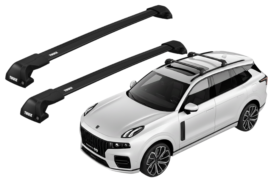 Barras THULE EDGE Flush para autos LYNK & CO 09 desde 2024- negro