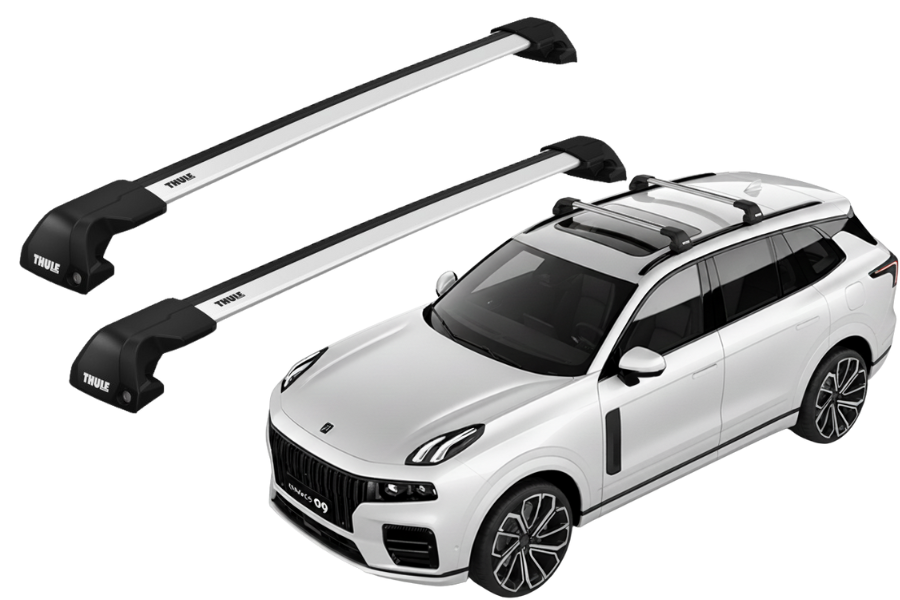 Barras THULE EDGE Flush para autos LYNK & CO 09 desde 2024-