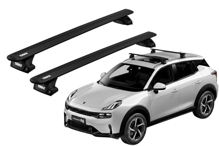 Barras THULE EVO WingBar para autos LYNK & CO 06 desde 2024 negro