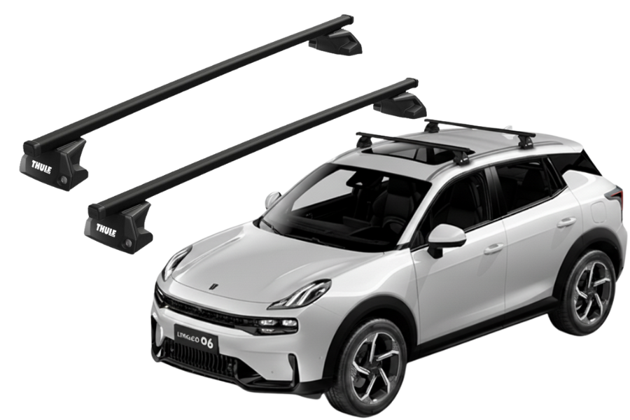 Barras THULE EVO SquareBar para autos LYNK & CO 06 desde 2024