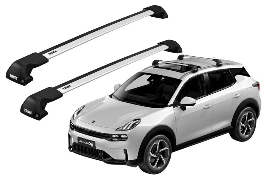 Barras THULE EDGE Flush para autos LYNK & CO 06 desde 2024
