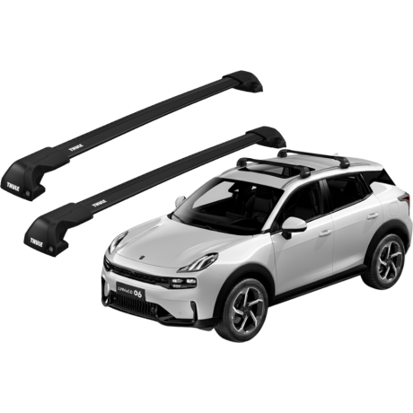 Barras THULE EDGE Flush para autos LYNK & CO 06 desde 2024 negro