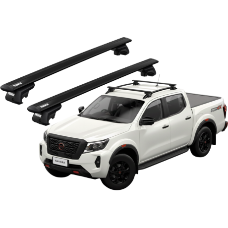 Barras THULE EVO WingBar para camioneta NISSAN Navara desde 2023 negro