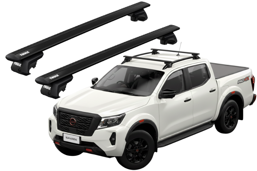 Barras THULE EVO WingBar para camioneta NISSAN Navara desde 2023 negro