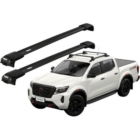 Barras THULE EDGE Flush para camioneta NISSAN Navara desde 2023 negro
