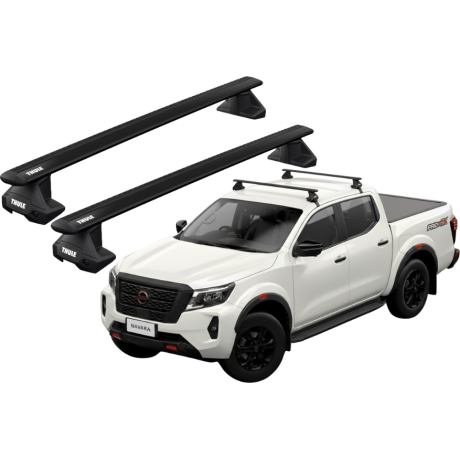 Barras THULE EVO WingBar para camioneta NISSAN Navara desde 2023 negro