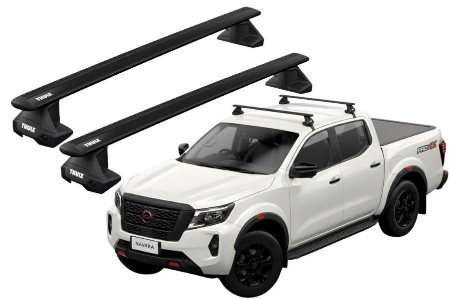 Barras THULE EVO WingBar para camioneta NISSAN Navara desde 2023 negro