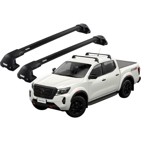 Barras THULE EDGE Flush para camioneta NISSAN Navara desde 2023 negro