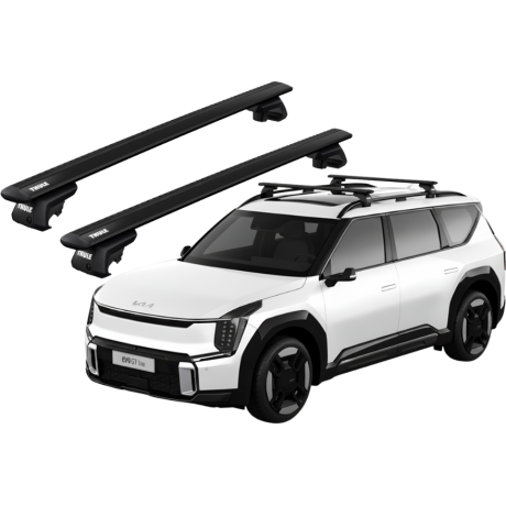 Barras THULE EVO WingBar para KIA EV9 desde 2023 negro