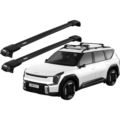 Barras THULE EDGE Flush para KIA EV9 desde 2023 negro