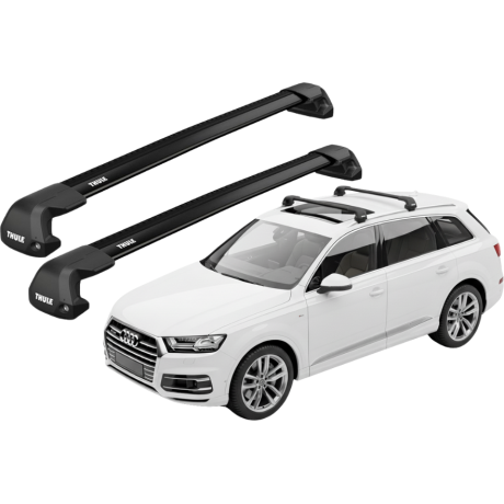 Barras THULE EDGE Flush para autos AUDI Q7 desde 2015 negro