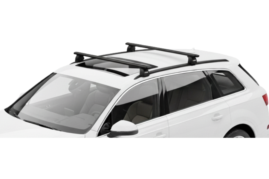Barras THULE EVO WingBar para autos AUDI Q7 desde 2015 negro