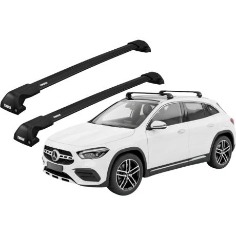 Barras THULE EDGE Flush para autos MERCEDES BENZ GLA (H247) desde 2020 negro