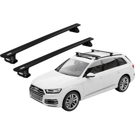 Barras THULE EVO WingBar para autos AUDI Q7 desde 2015 negro