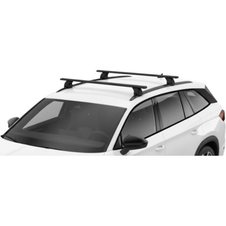 Barras THULE EVO WingBar para autos SKODA Kodiaq desde 2024 negro