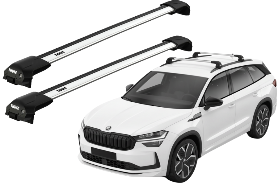 Barras THULE EDGE Flush para autos SKODA KODIAQ desde 2024-