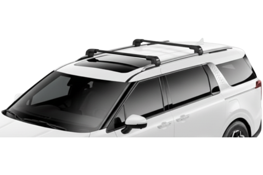 Barras THULE EDGE Flush para SUV KIA CARNIVAL desde 2022 negro