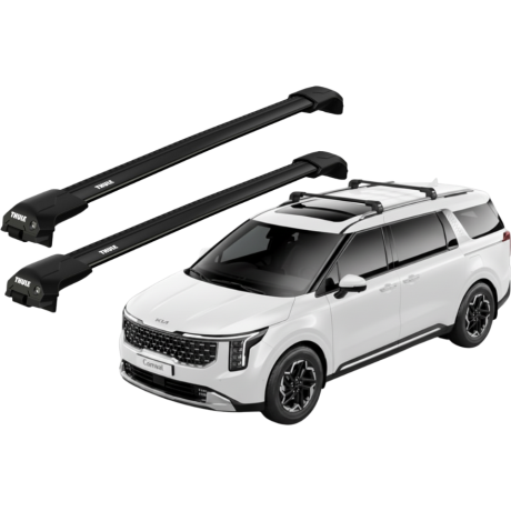 Barras THULE EDGE Flush para SUV KIA CARNIVAL desde 2022 negro