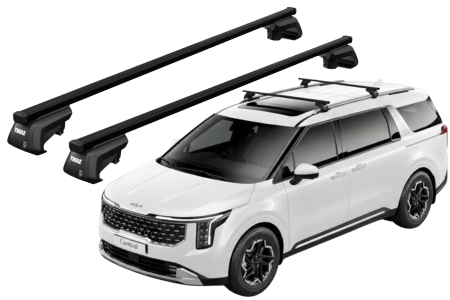 Barras THULE EVO SquareBar para SUV KIA CARNIVAL desde 2022