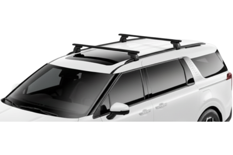 Barras THULE EVO WingBar para SUV KIA CARNIVAL desde 2022 negro