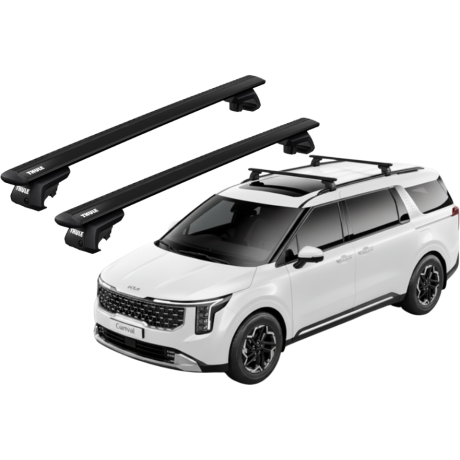 Barras THULE EVO WingBar para SUV KIA CARNIVAL desde 2022 negro