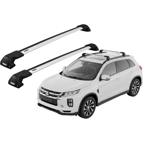 Barras THULE EDGE Flush para autos MITSUBISHI ASX desde 2021 - 2024
