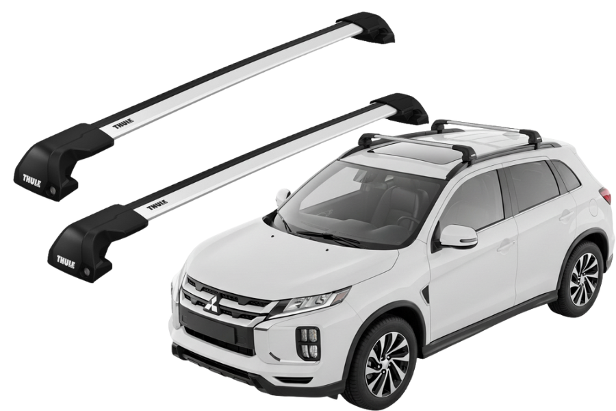 Barras THULE EDGE Flush para autos MITSUBISHI ASX desde 2021 - 2024