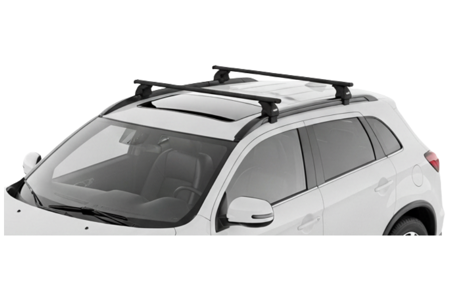 Barras THULE EVO SquareBar para autos MITSUBISHI ASX desde 2021 - 2024