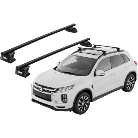 Barras THULE EVO SquareBar para autos MITSUBISHI ASX desde 2021 - 2024