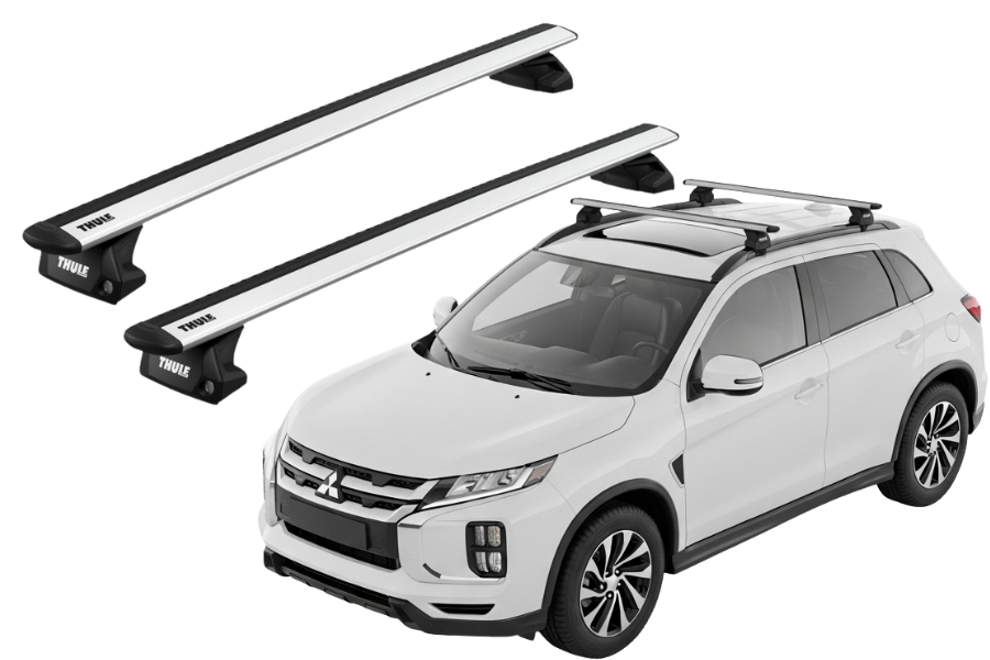 Barras THULE EVO WingBar para autos MITSUBISHI ASX desde 2021 - 2024
