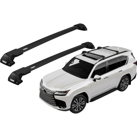 Barras THULE EDGE Flush para autos LEXUS LX desde 2022 negro