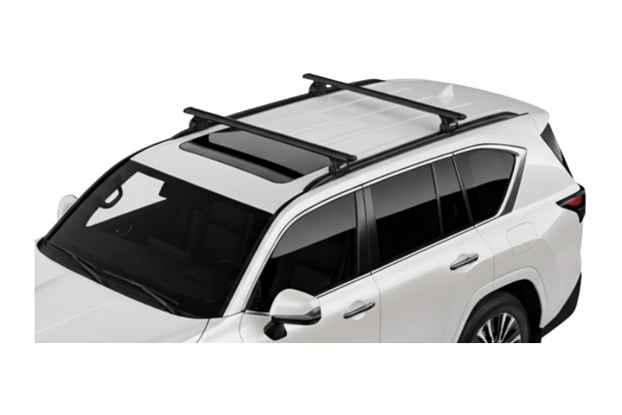 Barras THULE EVO WingBar para autos LEXUS LX desde 2022 negro