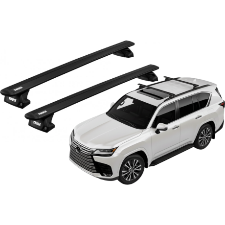 Barras THULE EVO WingBar para autos LEXUS LX desde 2022 negro