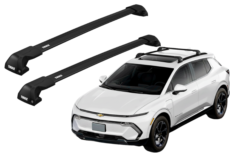 Barras THULE EDGE Flush para autos CHEVROLET Equinox EV desde 2024 - negro