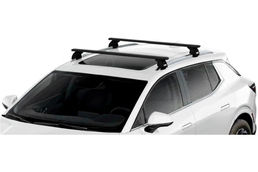 Barras THULE EVO WingBar para autos CHEVROLET Equinox EV desde 2024 - negro
