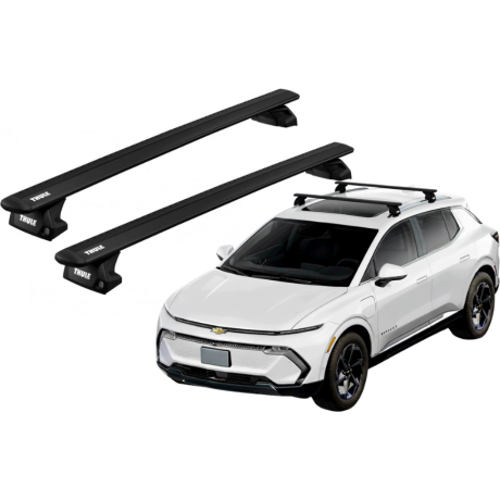 Barras THULE EVO WingBar para autos CHEVROLET Equinox EV desde 2024 - negro