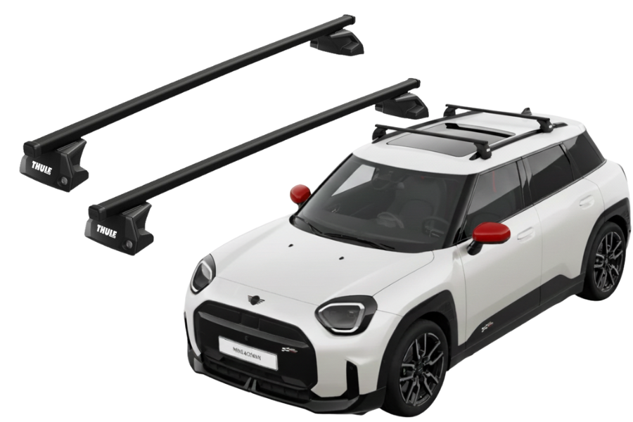 Barras THULE EVO SquareBar para autos MINI Aceman desde 2024-