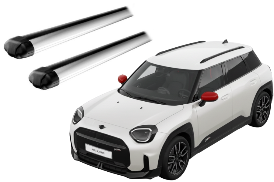 Barras THULE EVO AeroBar para autos MINI Aceman desde 2024 negro