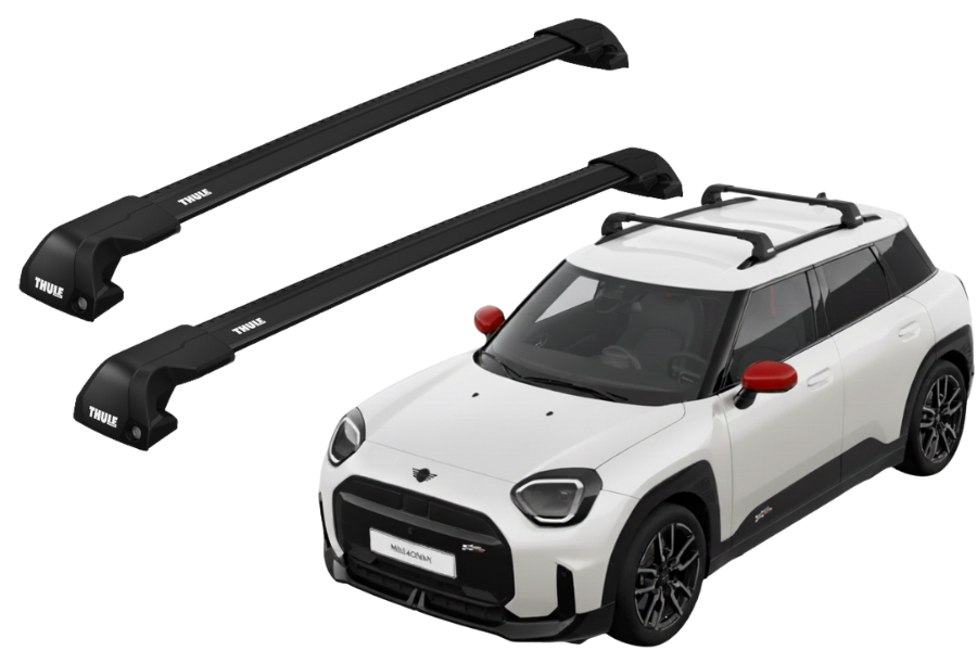 Barras THULE EDGE Flush para autos MINI Aceman desde 2024- negro