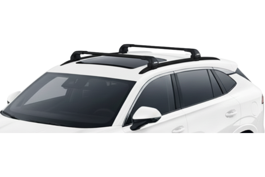 Barras THULE EDGE Flush para autos MG HS y E-HS 2025- negro