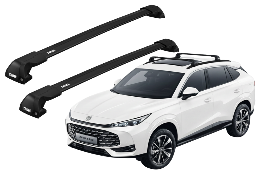 Barras THULE EDGE Flush para autos MG HS y E-HS 2025- negro
